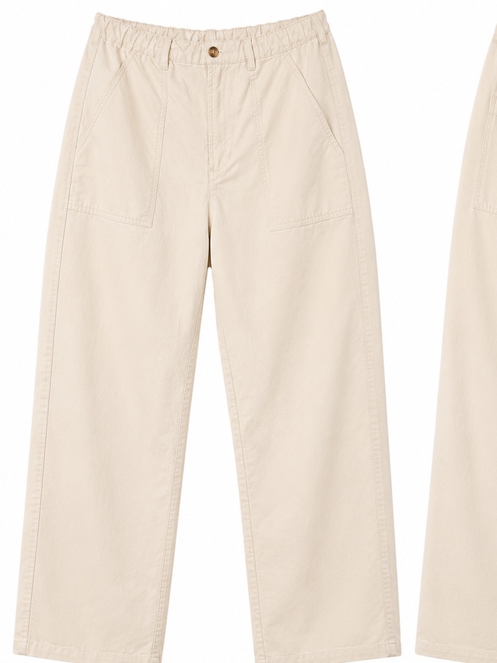 Heartloom Beige Utility Pants – Size Medium